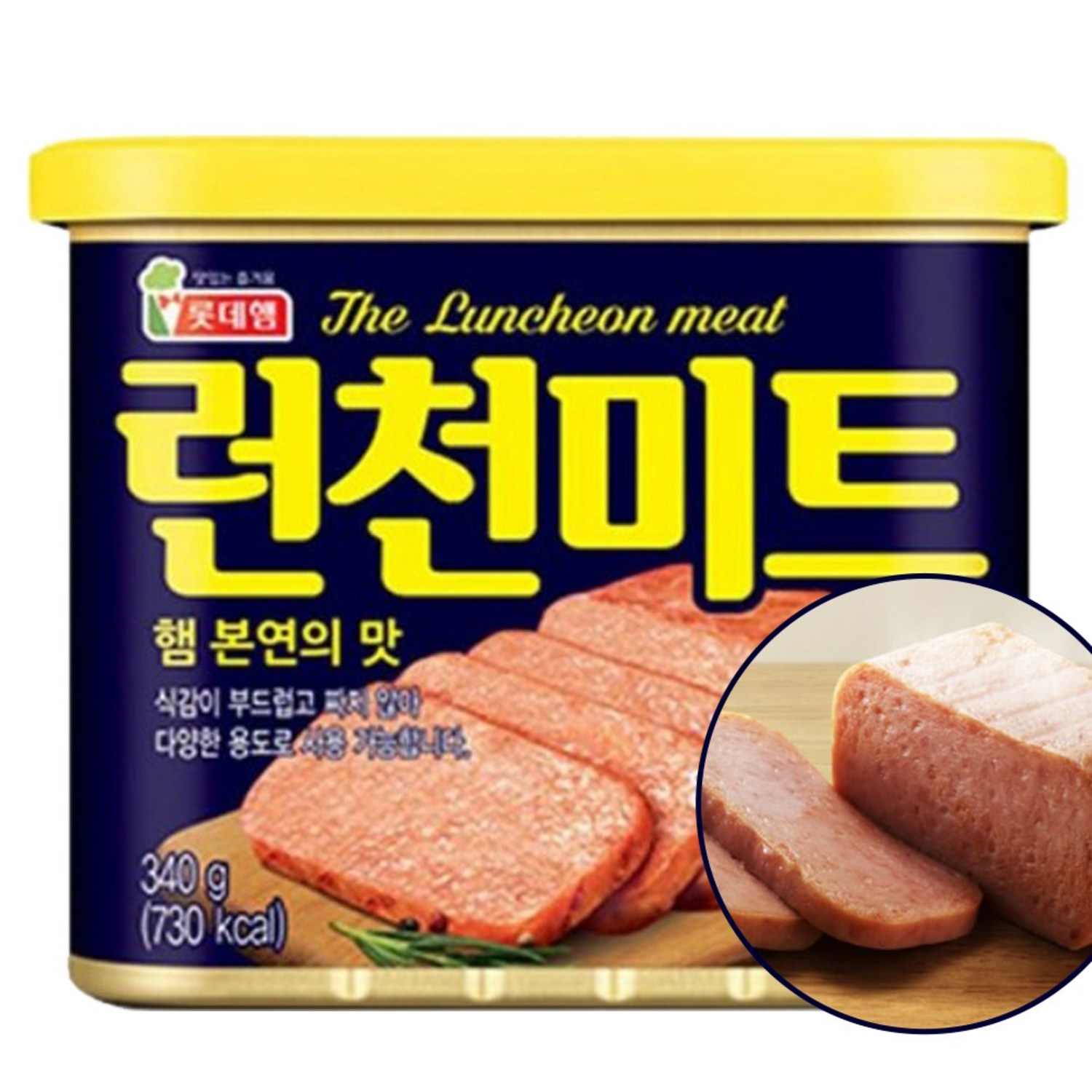 롯데 런천미트, 340g, 24개