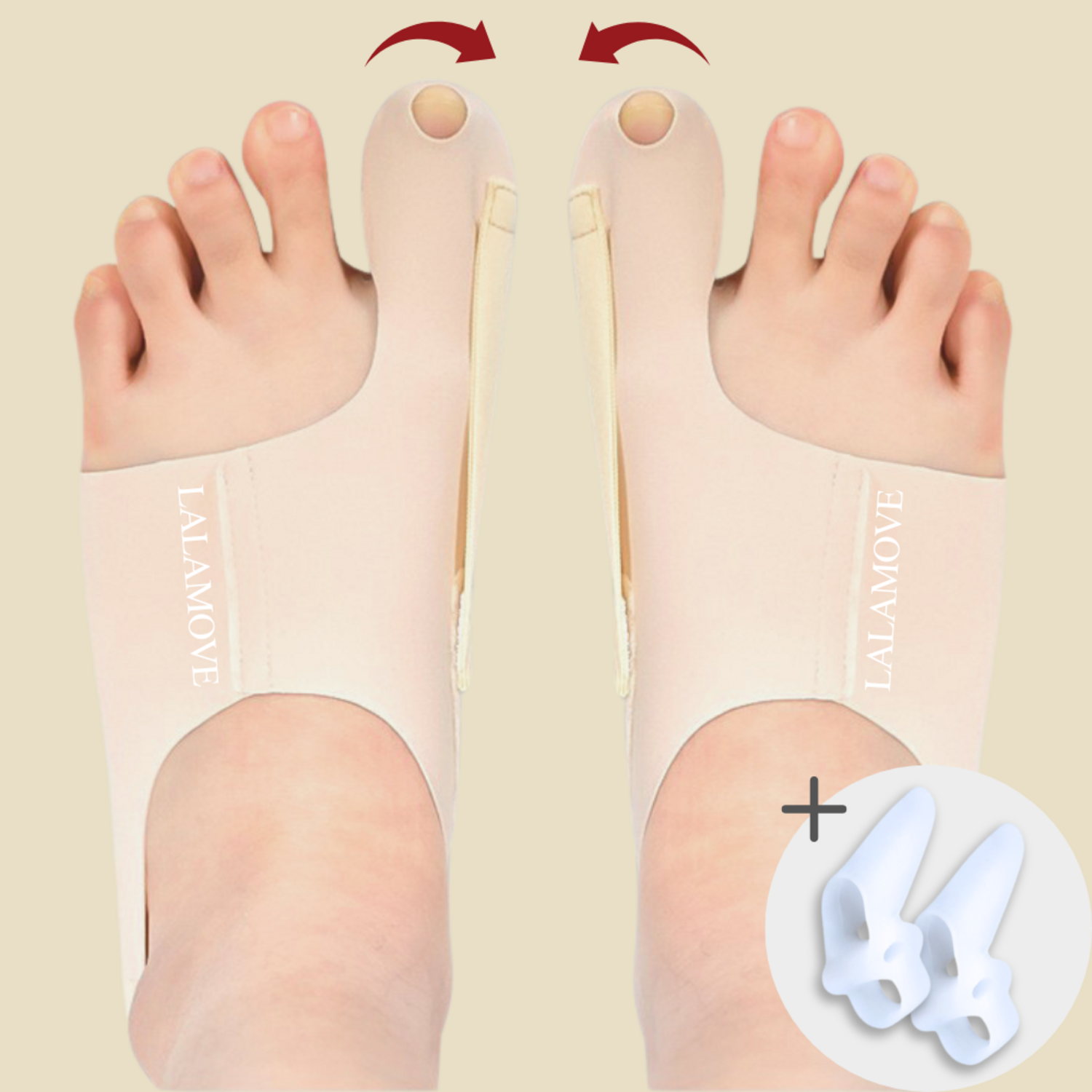 라라무브 엄지발가락 분리 고정밴드 보호대, 편안한 일상을 위한 필수템 무지외반증