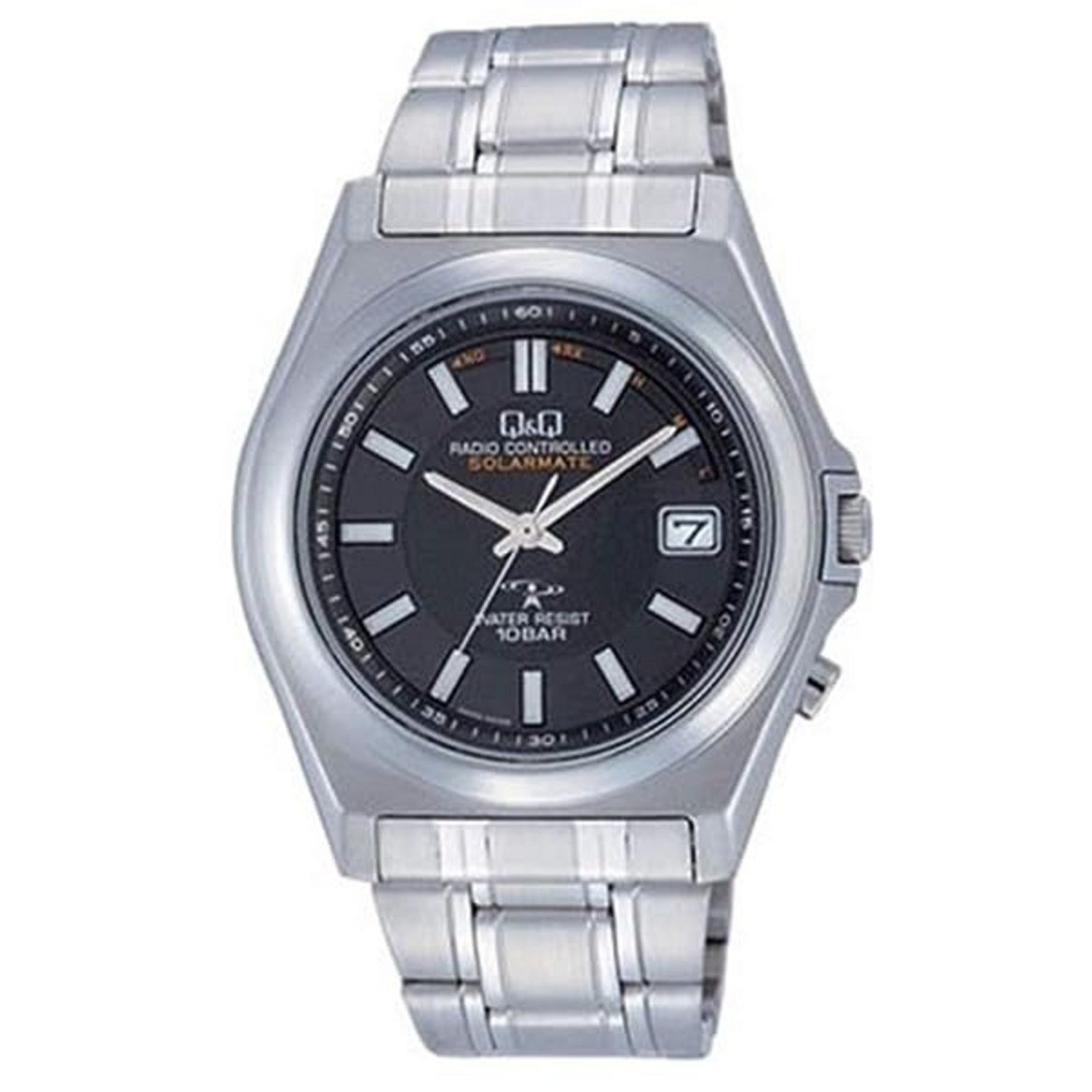 시티즌 QQ 남성 방수 아날로그 손목시계 – 클래식 비즈니스 디자인, 데일리 럭셔리 팔찌형 2HG08204 시티즌pmd56