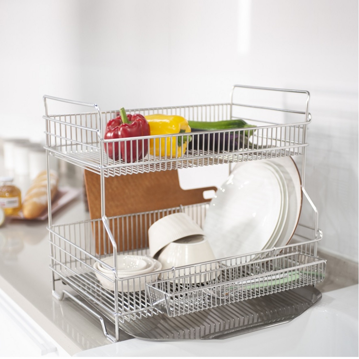 주방을 빛낼 단 하나의 선택! 벨리체 올스텐 식기건조대로 위생과 편리함을 동시에!