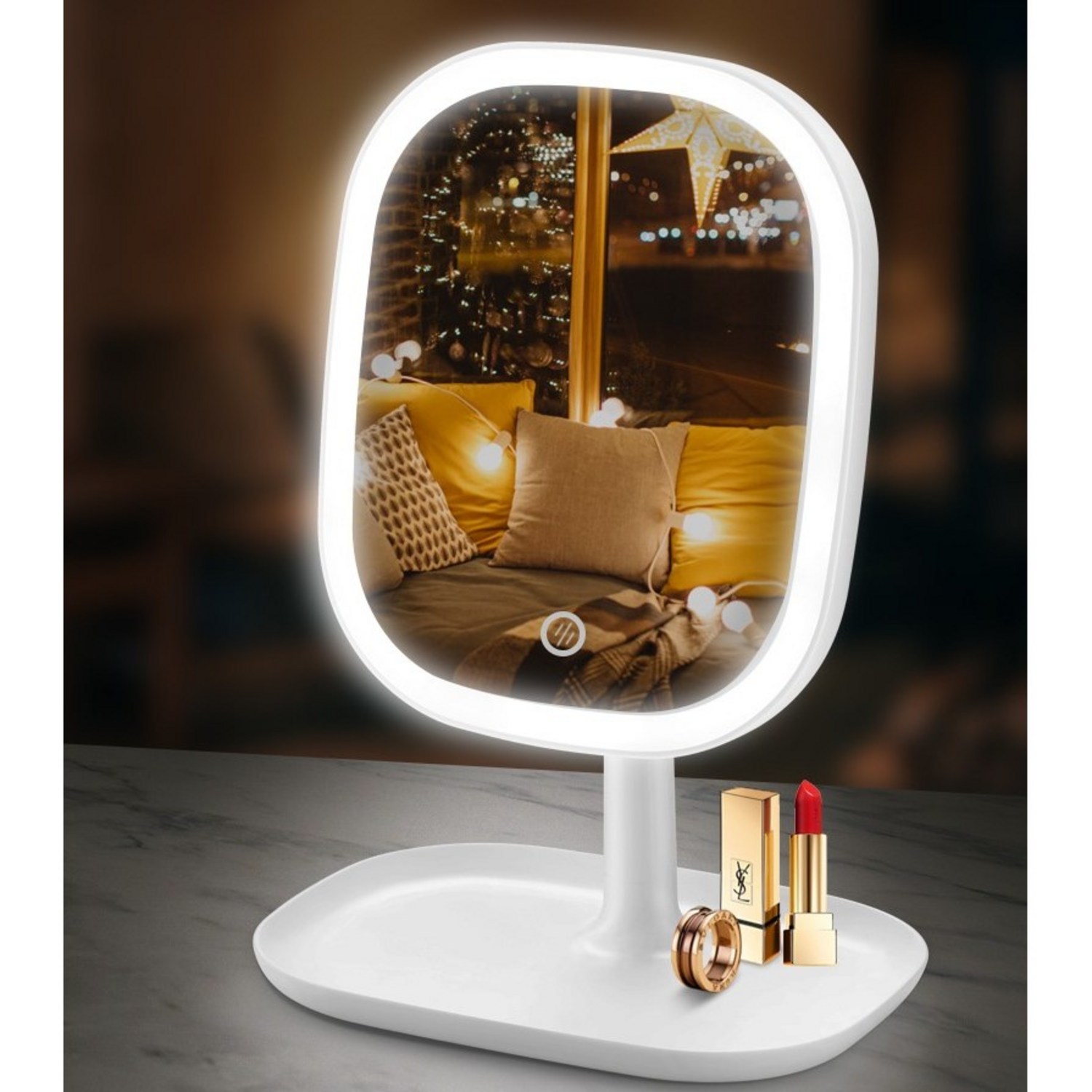 모가비 충전식 LED 스마트 조명 거울의 매력 조명거울