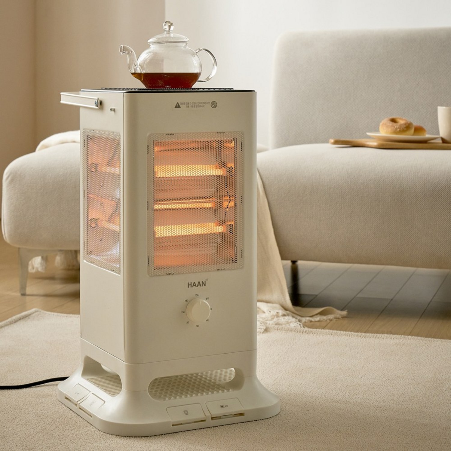 유럽풍 부드등으로 겨울을 녹이는 한경희 비오닉 오방난로