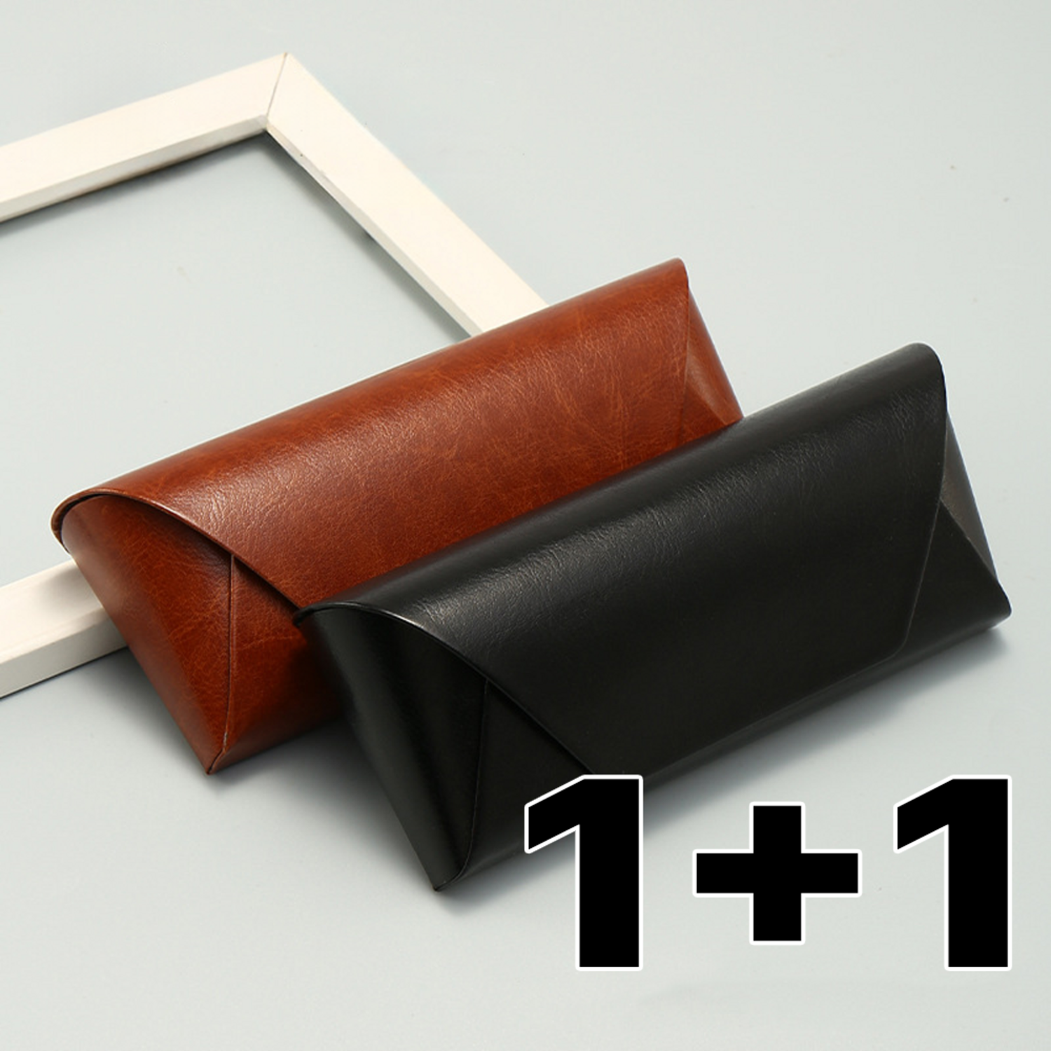 살림의지혜 하드레더 선글라스 케이스 1+1