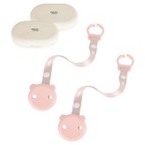Coral pink + ivory