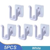 8) 5Pcs White