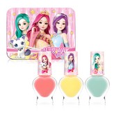 奶油綠色+奶油粉色+奶油黃色