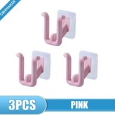 6) 3pcs Pink
