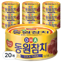 동원 DHA참치, 150g, 20개