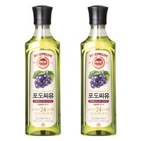 해표 포도씨유, 500ml, 2개