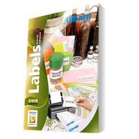 흰색라벨 (레이저/잉크젯공용)_AL406★(원형6칸) 100매, 6칸