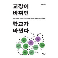 교장이 바뀌면 학교가 바뀐다:실무역량과 민주적 리더십으로 만드는 행복한 학교공동체, 살림터, 홍제남