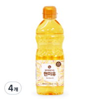 티케이 현미유, 500ml, 4개