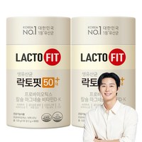 종근당건강 락토핏 50대 플러스 60p, 120g, 2박스