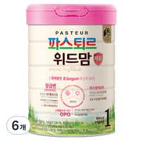 파스퇴르 위드맘 제왕 1단계, 750g, 6개