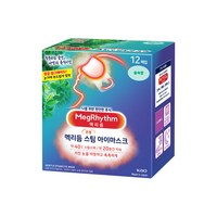 멕리듬 스팀 아이 마스크 숲속향, 1개, 12개입