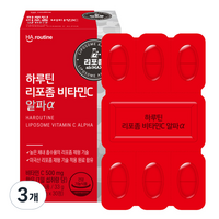 하루틴 리포좀 비타민C 알파α 33g, 30정, 3개