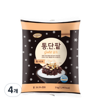 (주)동서 리치스 통단팥 골드파우치, 3kg, 4개