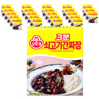 오뚜기 3분 쇠고기 간짜장, 200g, 24개