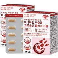 동화약품 식후 혈당 케어 관리 조절 바나바잎 추출물 코로솔산 플러스 크롬 48g, 60정, 2개