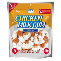 벨버드 강아지 치킨 밀크껌 스몰, 치킨밀크, 1kg, 1개