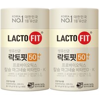 락토핏 50대 유산균, 120g, 2박스