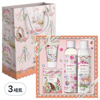 캐스키드슨 머스크로즈 바디 4종세트+쇼핑백 (바디워시200ml+바디로션200ml+바디스크럽30ml+센티드솝100g+쇼핑백), 3세트