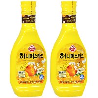 오뚜기 허니 머스타드 소스, 535g, 2개