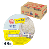 오뚜기 맛있는 오뚜기밥, 210g, 48개