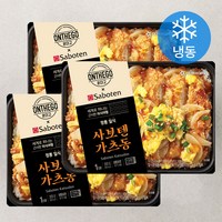 온더고 정통 일식 사보텐 가츠동 (냉동), 355g, 3개