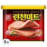 한성기업 런천 미트, 6개, 340g