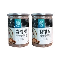 청정태안 김명월 검정콩 청국장가루, 500g, 2개