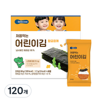 처음먹는 어린이김 황금참깨 1.7g, 120개