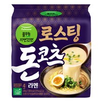 풀무원 로스팅 돈코츠 라멘, 4개