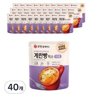 큐원 홈메이드 홈메이드 계란빵믹스, 40개, 50g