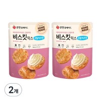 큐원 홈메이드 비스킷 믹스 크림치즈맛, 2개, 250g