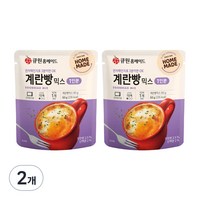 큐원 홈메이드 계란빵 믹스, 2개, 50g