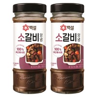 백설 소갈비양념, 500g, 2개