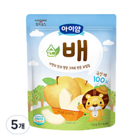 일동후디스 아이얌 동결건조 과일칩, 15g, 5개