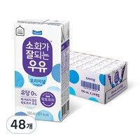 매일 소화가 잘되는 우유, 190ml, 48개