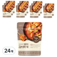 아워홈 칼칼한 돼지김치찌개, 300g, 24개