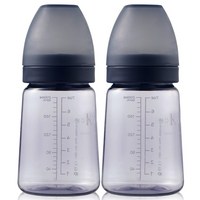 마더케이 베이직 PPSU 젖병, 네이비, 180ml, 2개