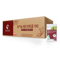 보뚜 유기농 레드비트즙 100, 90ml, 100개