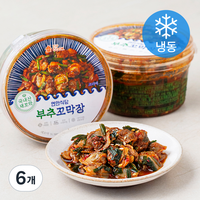 연안식당 부추꼬막장 (냉동), 150g, 6개