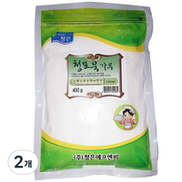 청은 청포묵가루, 400g, 2개