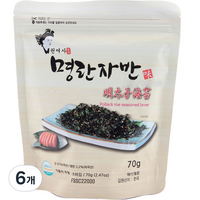 권여사 명란자반, 70g, 6개