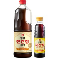 샘표 진간장 금F3 1.7L 국간장 500ml, 1세트