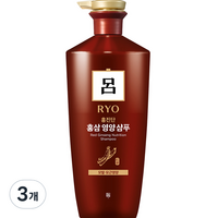 려 홍진단 홍삼 영양 샴푸, 820ml, 3개