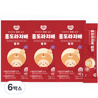 또또맘 유아용 홍도라지배 젤리, 150g, 6개, 혼합맛(배/홍도라지)