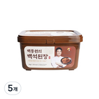 더본코리아 백종원의 백석된장, 1kg, 5개