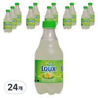 LOUX 탄산레몬 드링크, 330ml, 24개